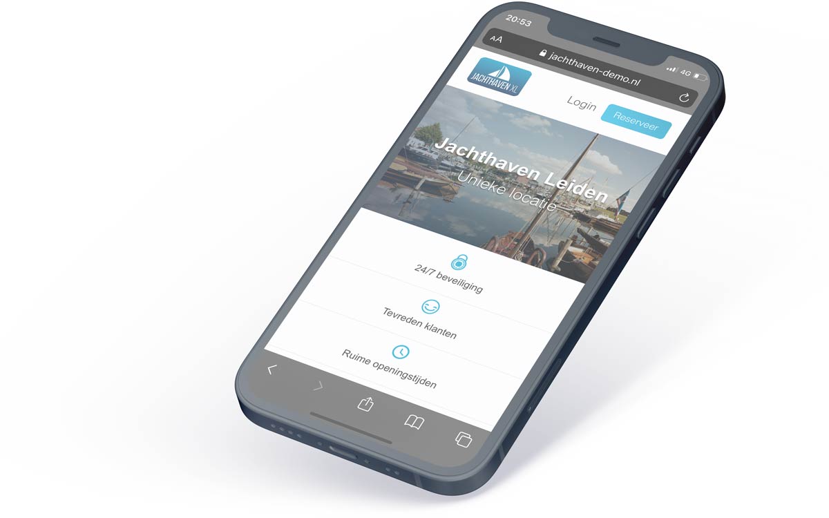 Jachthaven Software Online Jachthaven Software Online Cloud Oplossing